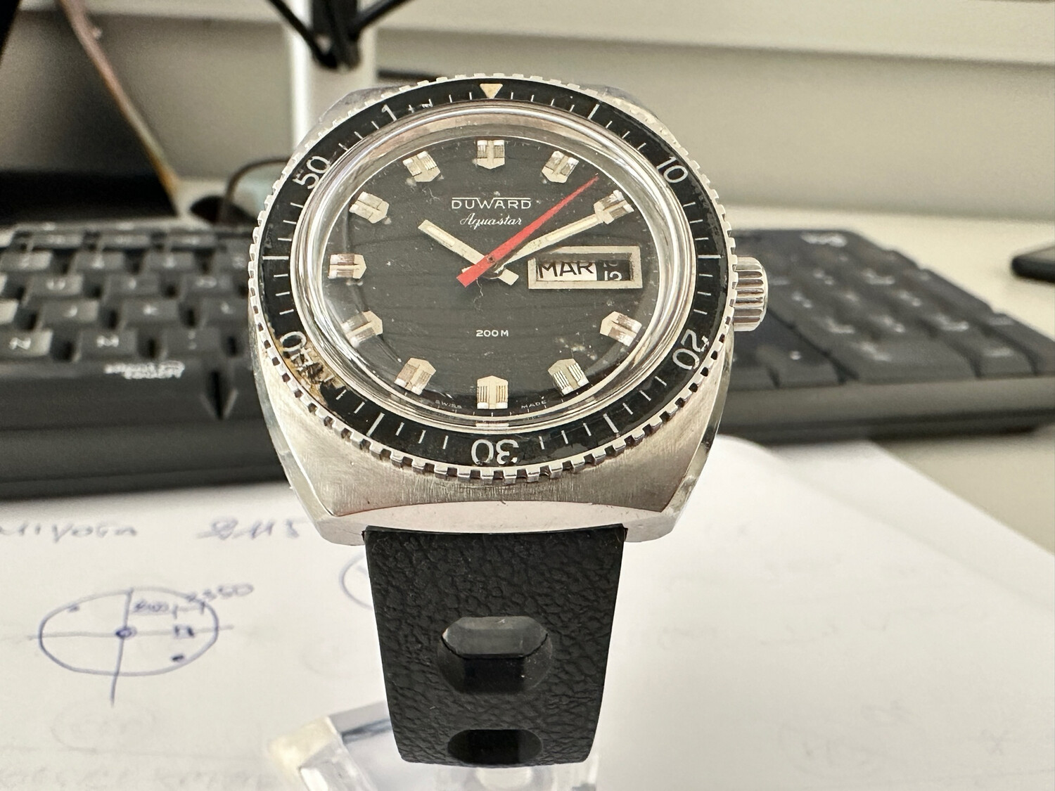 Duward Aquastar manuale diver automatico