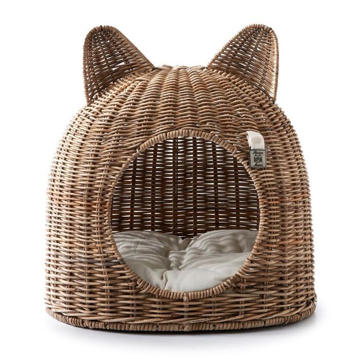 Riviera Maison Rustic Rattan Katzenkorb Lovely Kitten