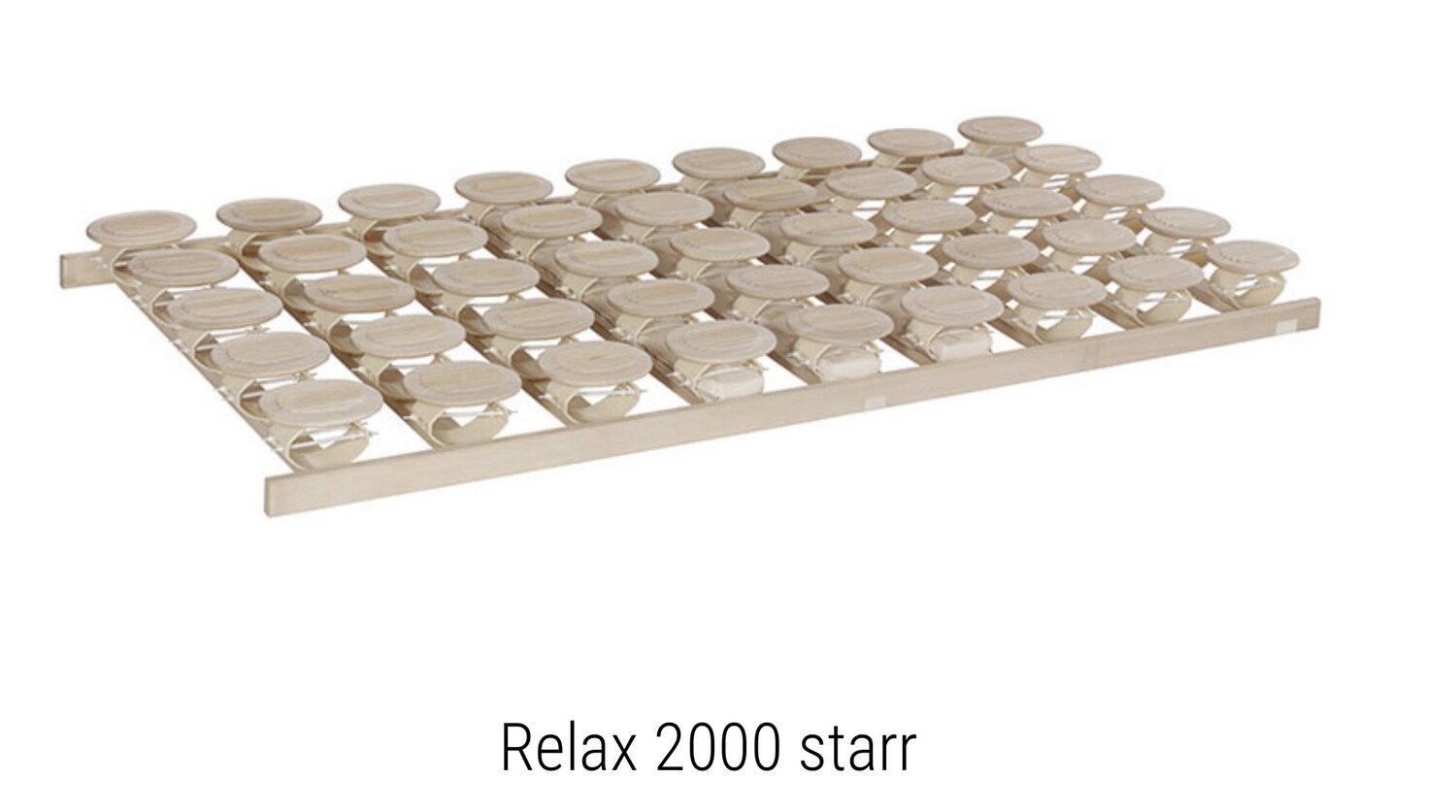 Bettsystem Relax 2000 • alpenländische Kiefer, Ausführung: starr, Schulterabsenkung: mit-schulterabsenkung