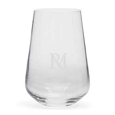 Riviera Maison Wasserglas Monogram M