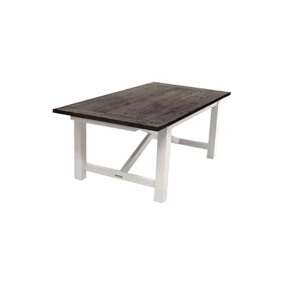 Oceanhouse Tisch Edward Classic Braune Tischplatte Oceanhouse Tisch Edward Classic Braune Tischplatte