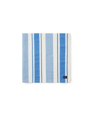 Lexington Leinen Tischdecke blau/weiß gestreift 150x250cm