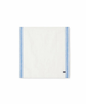 Lexington Stoffserviette weiß mit blauen Streifen 50x50cm