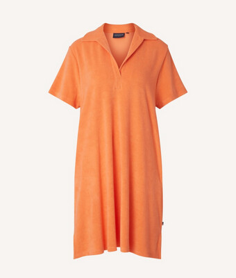 Lexington Kleid Frottee orange S