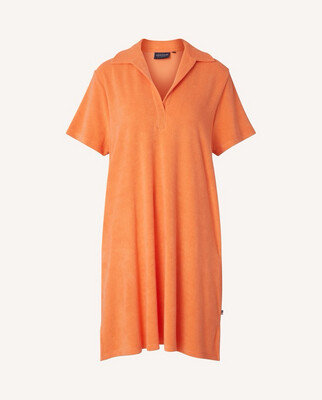 Lexington Kleid Frottee orange XS