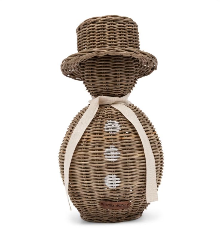 Riviera Maison Rustic Rattan Schneemann L