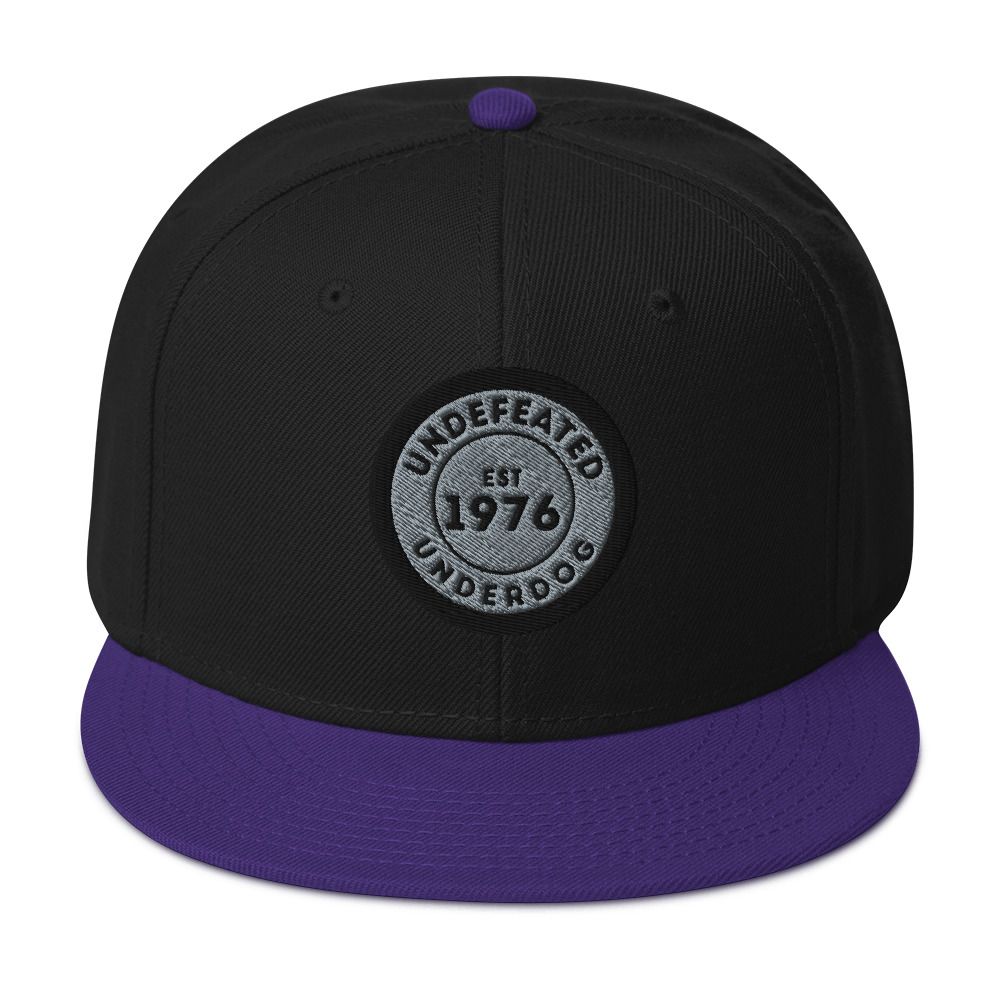 Undefeated Underdog Badge Snapback Hat