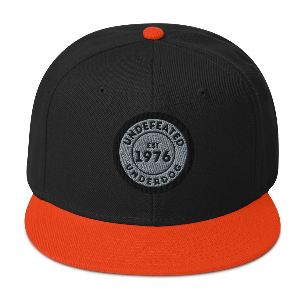 Undefeated Underdog Badge Snapback Hat