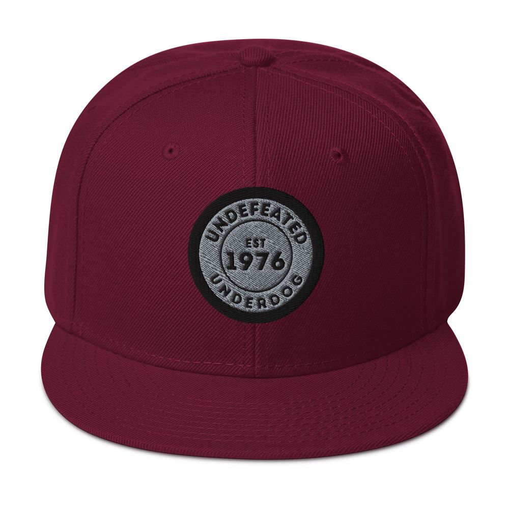 Undefeated Underdog Badge Snapback Hat