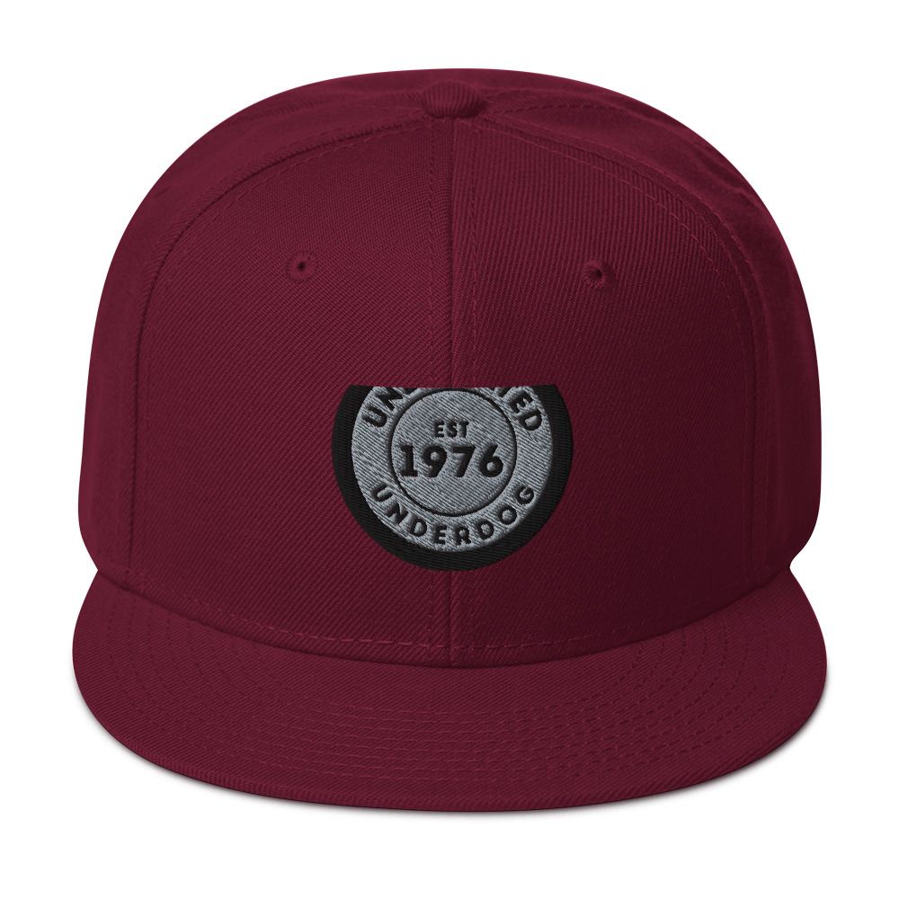 Undefeated Underdog Badge Snapback Hat