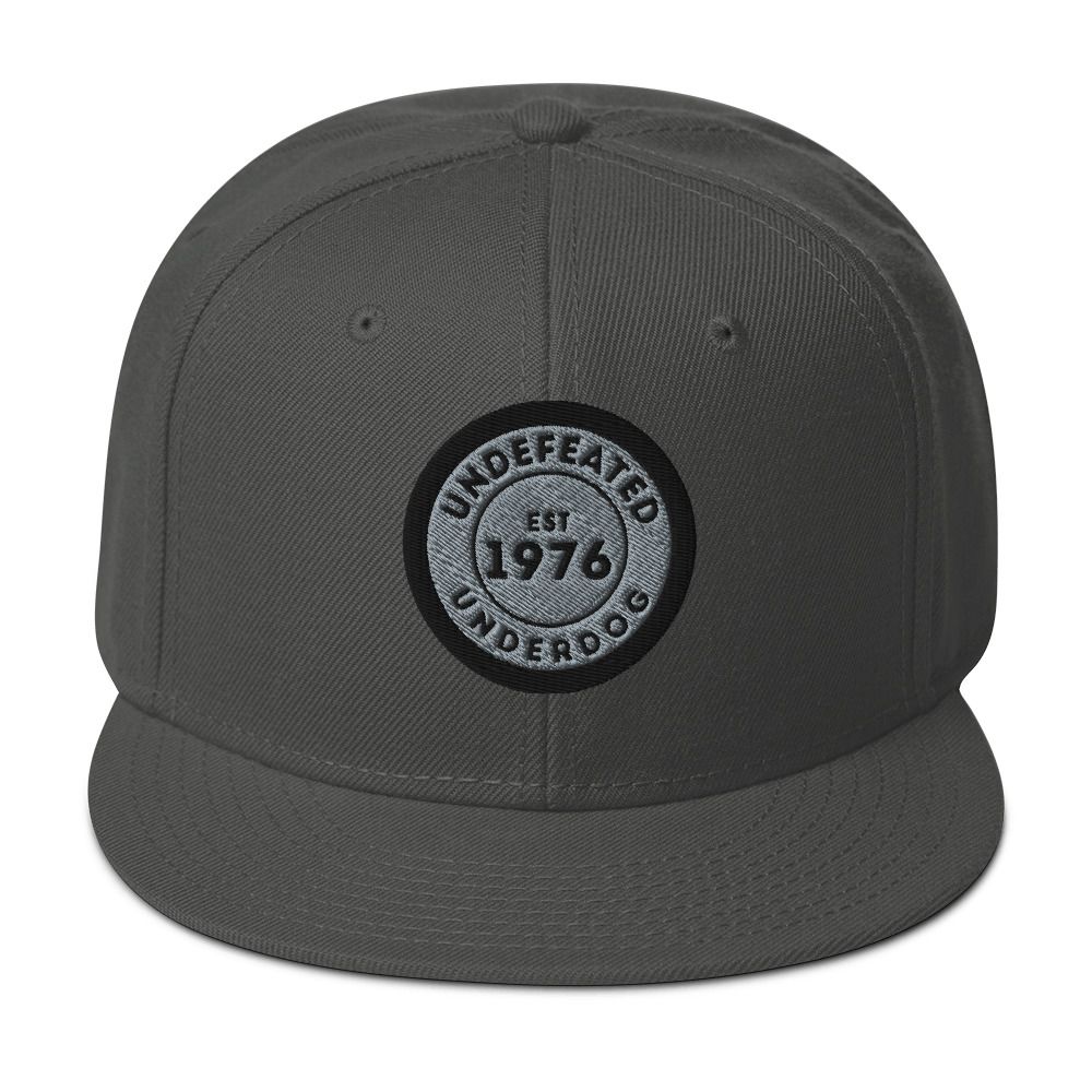 Undefeated Underdog Badge Snapback Hat