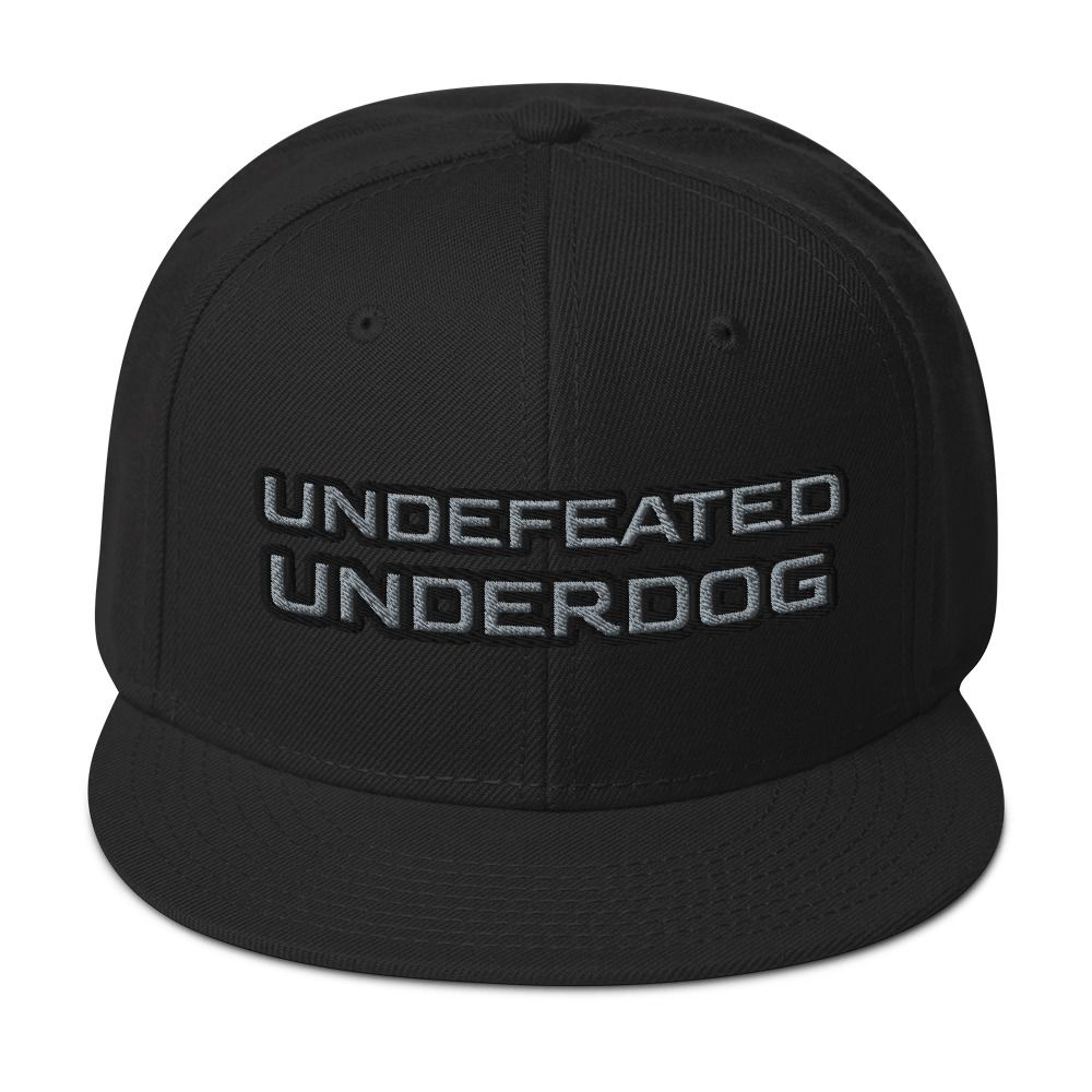 Undefeated Underdog Snapback Hat