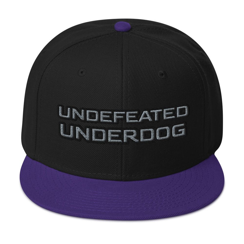Undefeated Underdog Snapback Hat