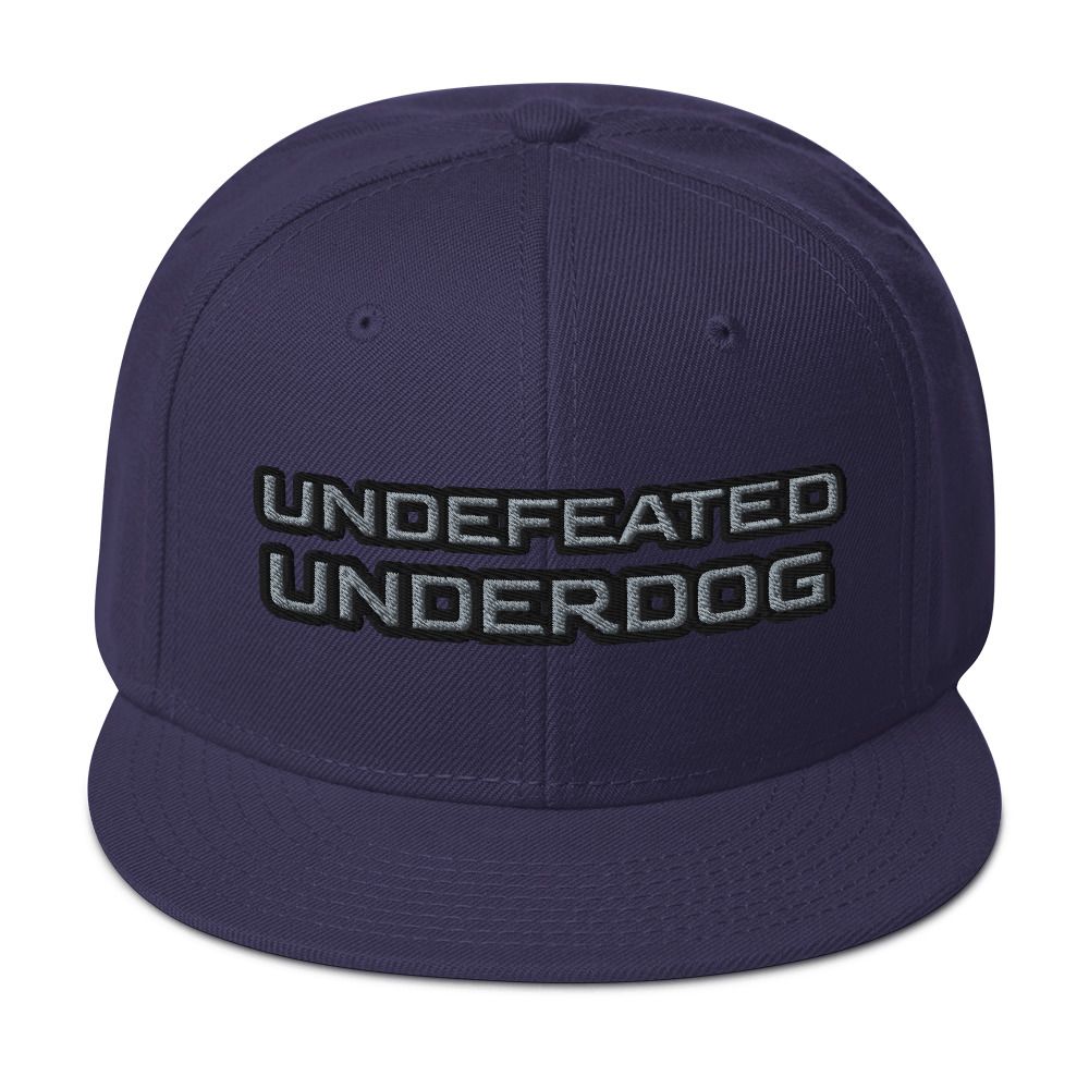 Undefeated Underdog Snapback Hat