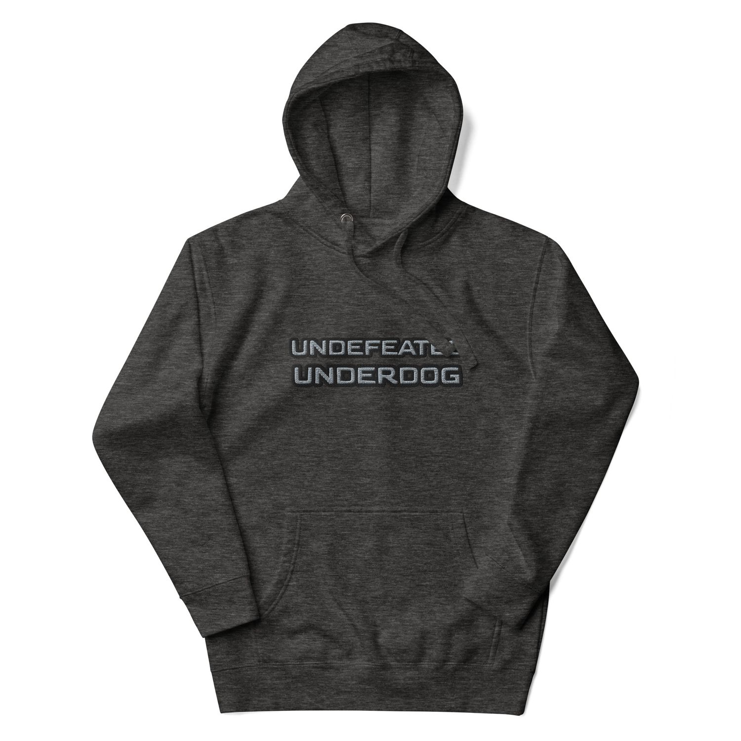 Undefeated Underdog Embroidered Premium Hoodie