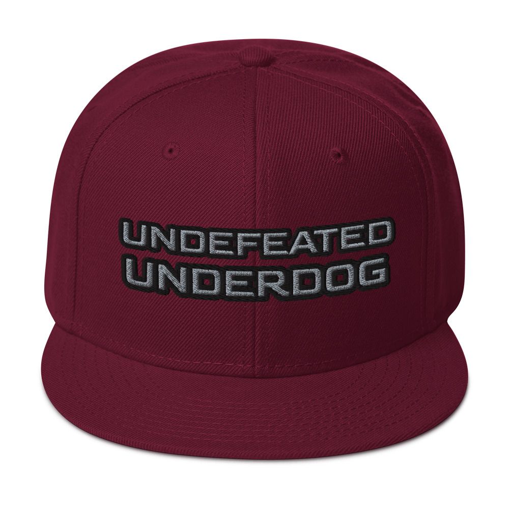 Undefeated Underdog Snapback Hat