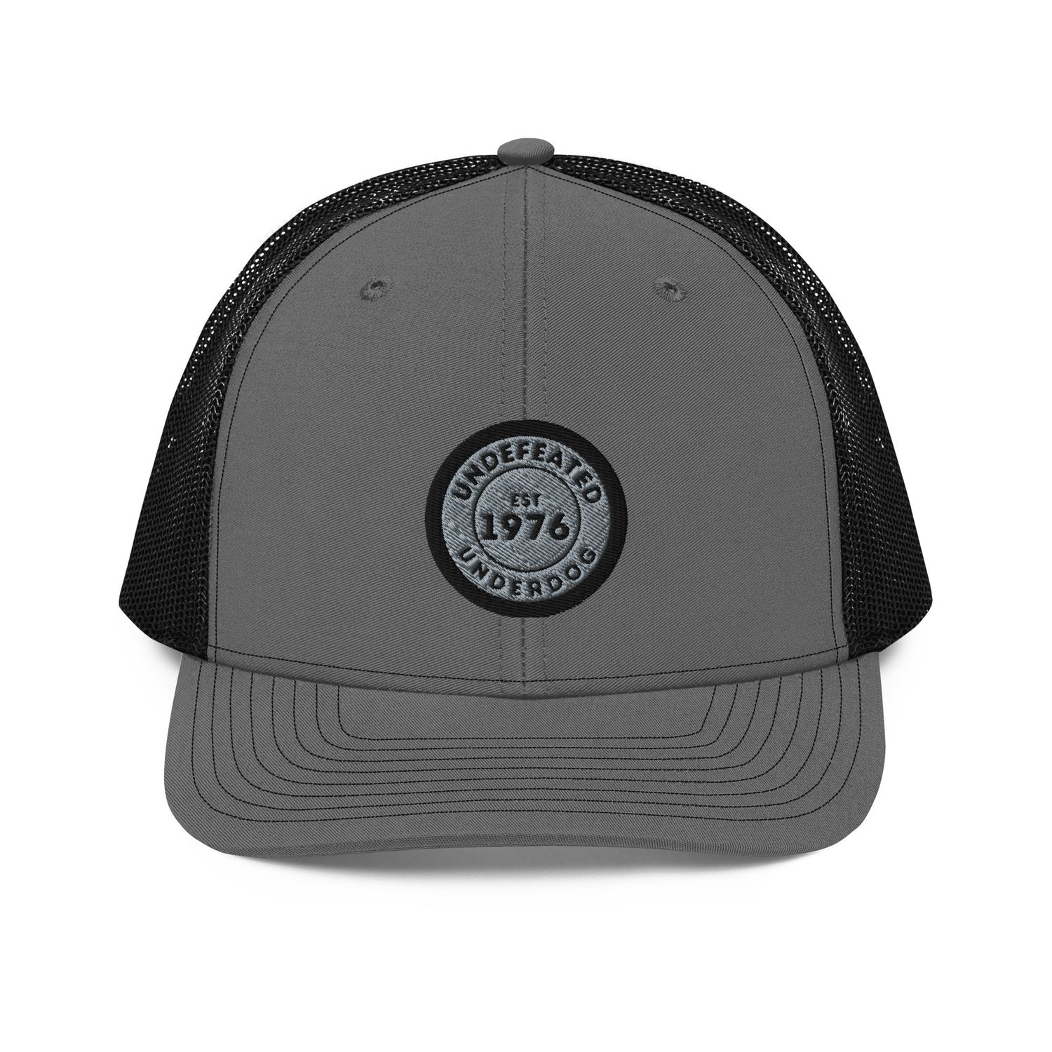 Undefeated Underdog Badge Trucker Cap