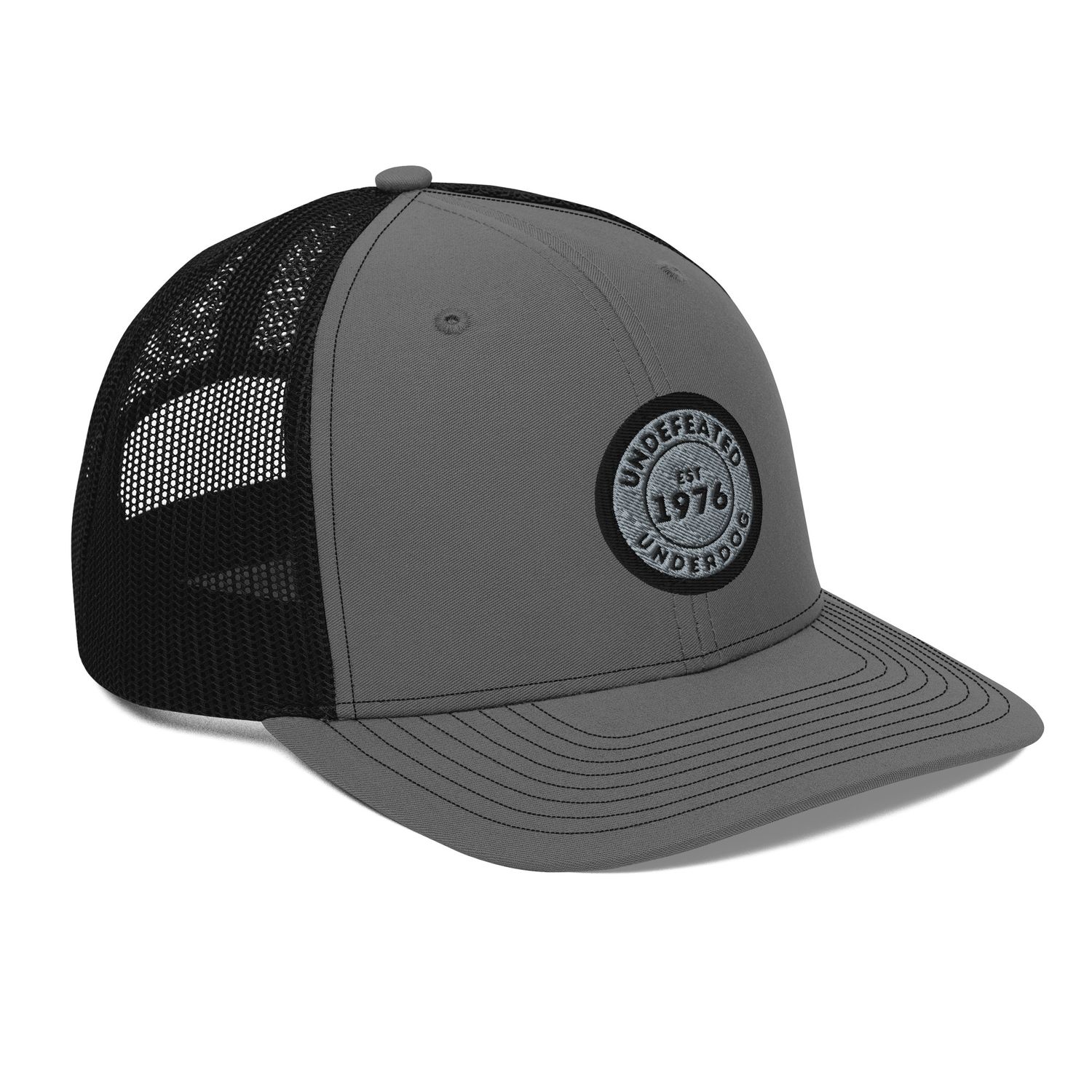 Undefeated Underdog Badge Trucker Cap