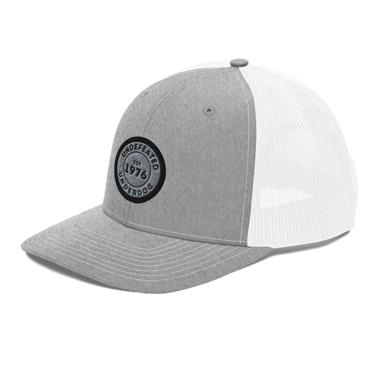 Undefeated Underdog Badge Trucker Cap
