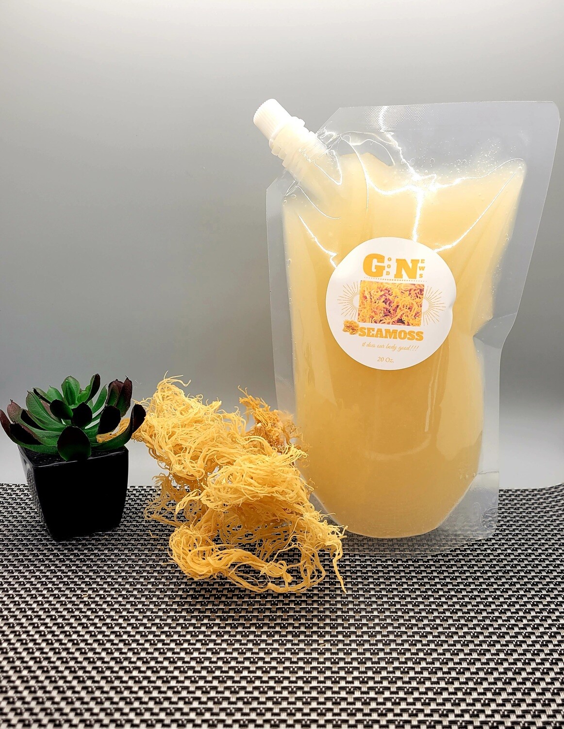 Gold Seamoss Gel - 20 oz.