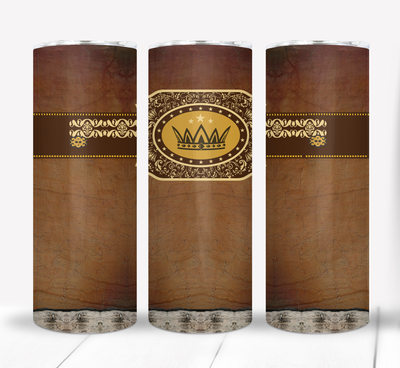 Cigar 20 ounce Skinny Tumbler