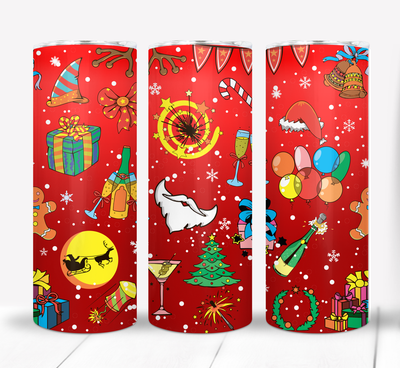 Christmas 20 ounce Skinny Tumbler