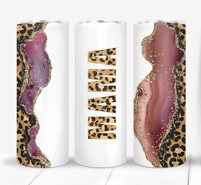 Leopard Print MAMA Mother&#39;s Day Gift 20 ounce Skinny Tumbler