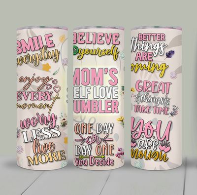 Mom Mother&#39;s Day Gift 20 ounce Skinny Tumbler