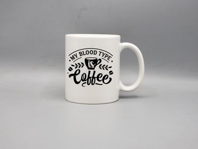 My blood type is coffee cup