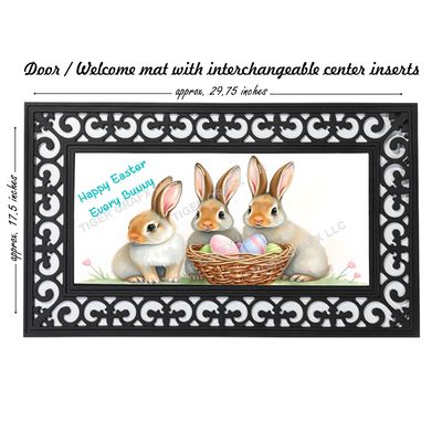 Happy Easter Every Bunny doormat
