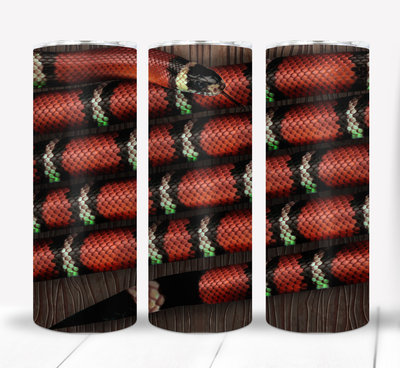 Snake 20 ounce Skinny Tumbler