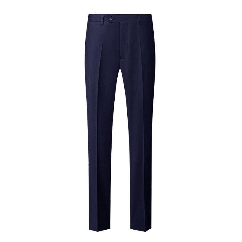 Men&#39;s formal trousers wholesale men&#39;s thin section business black summer trousers men&#39;s straight trousers