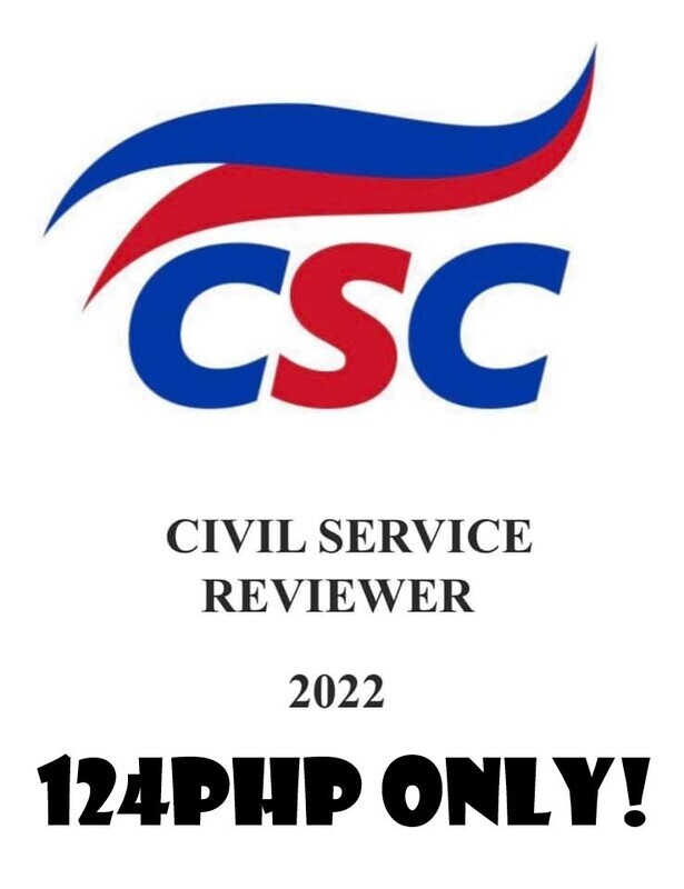 Premium Civil Service Exam Reviewers 2022