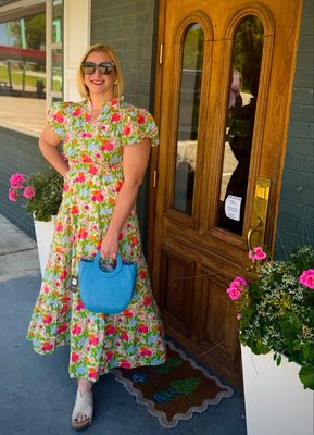 Floral Tiered Dress