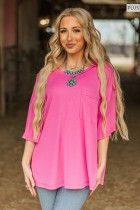 Baby Ribbed Boyfriend Shirt
