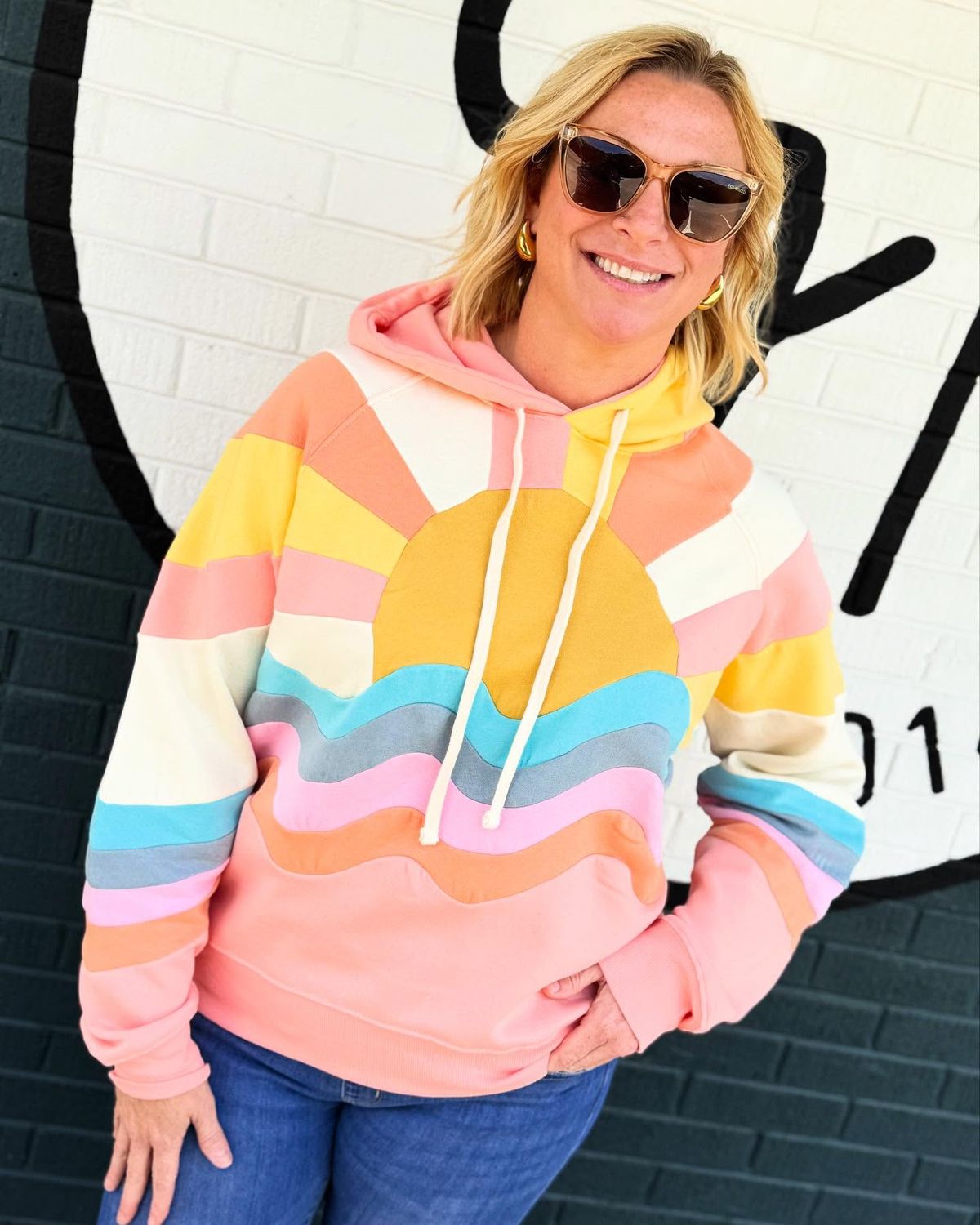 Sun Patch Hoodie