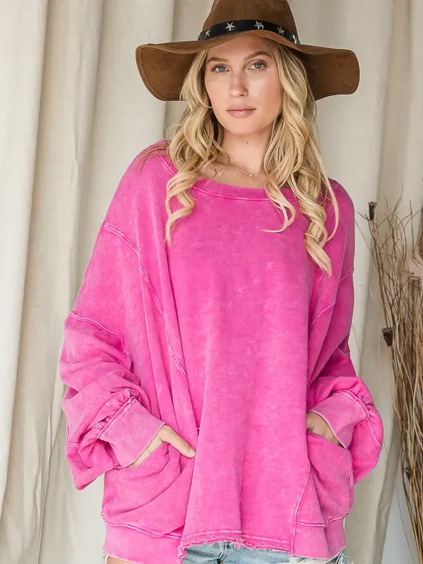 Mineral Washed Sweatshirt