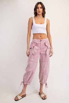 Flap Pocket Cargo Jogger Pants