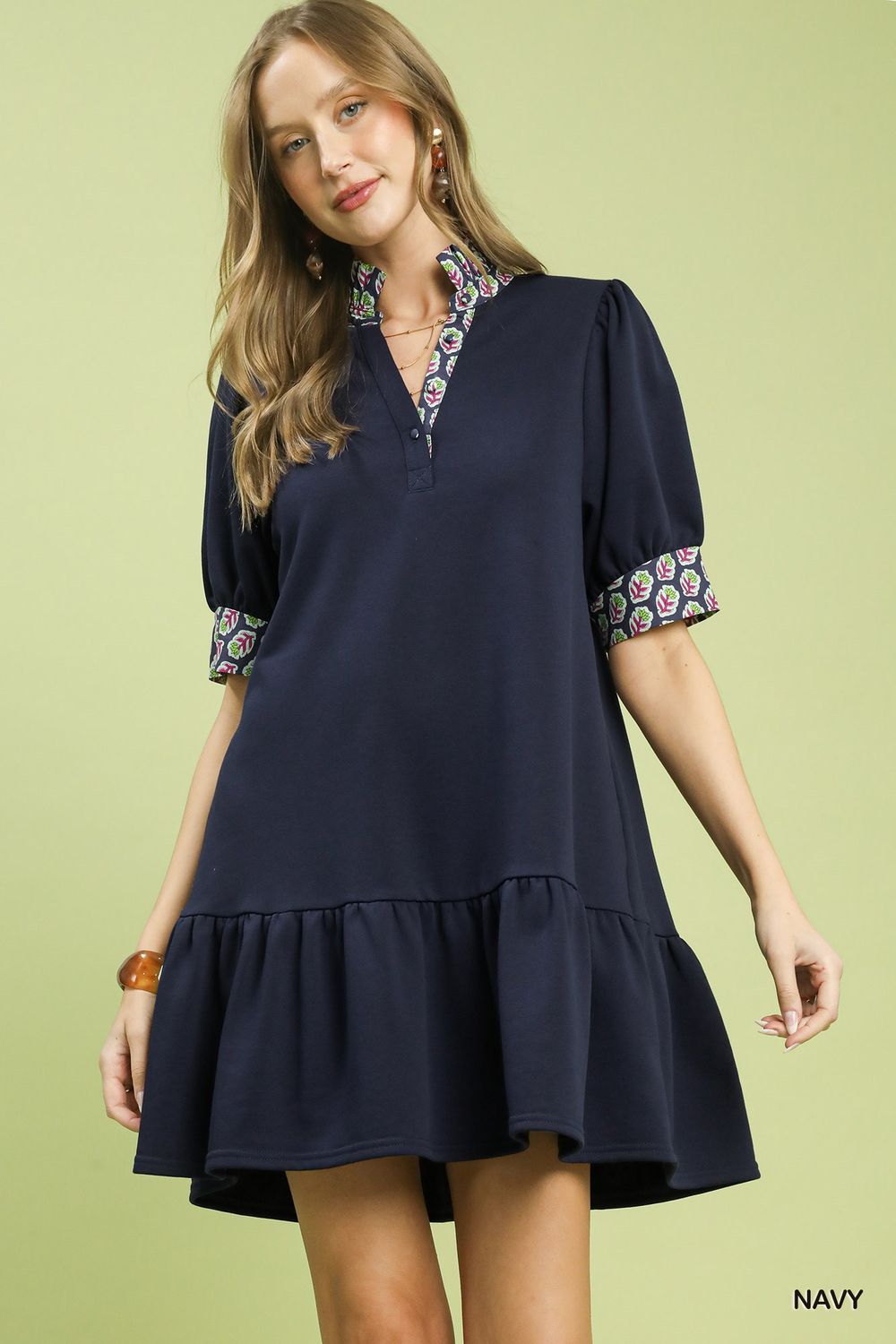 French Terry Baby-Doll Dress