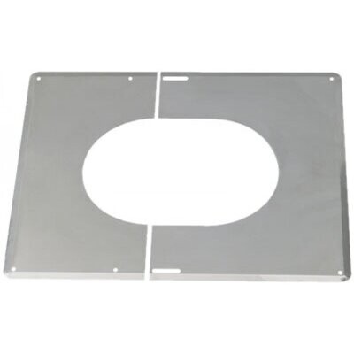 Plaque inox reglable 30°-45°