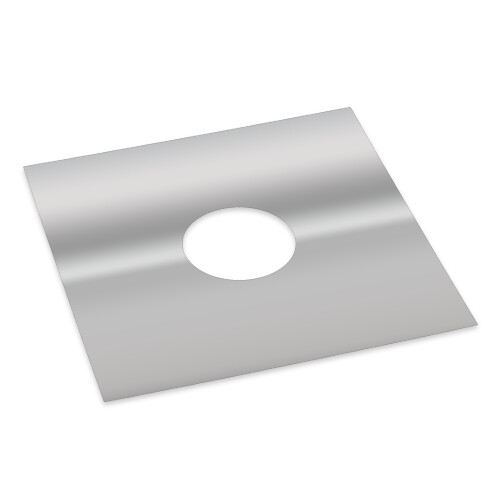 PLAQUE DE FINITION INOX