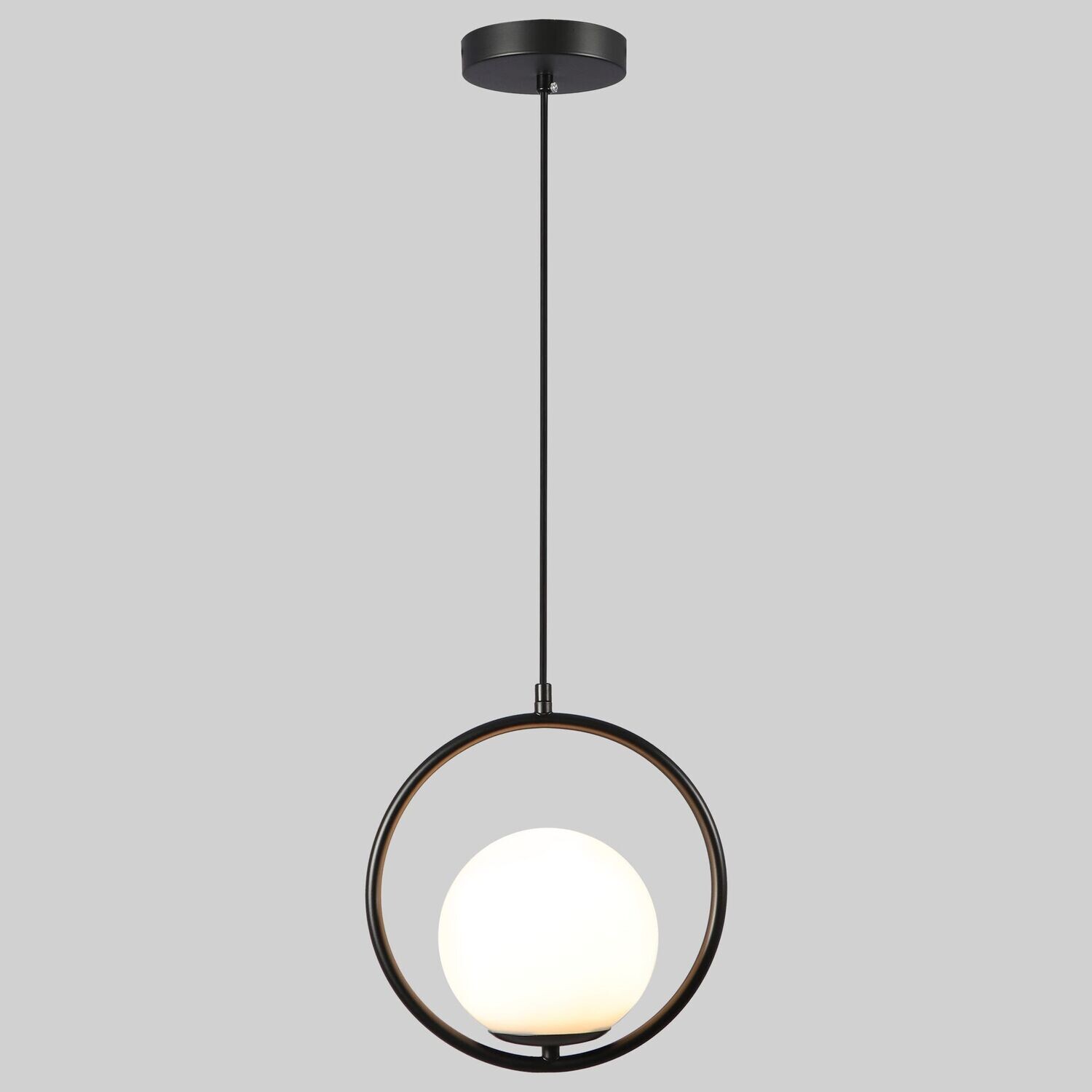 LUMINARIA SUSP MOD ORBIT NEGRO