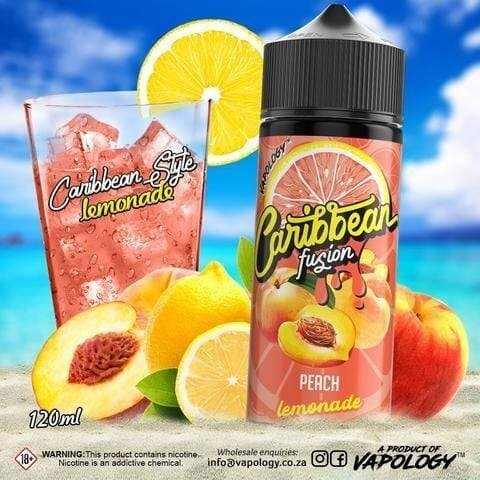 Caribbean Fusion Peach Lemonade - 120ml - 3mg