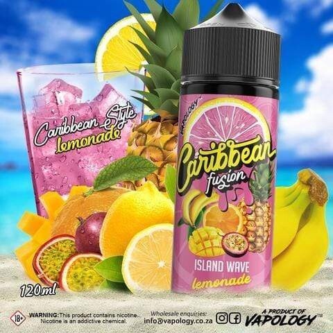 Caribbean Fusion Island Wave Lemonade - 120ml - 3mg