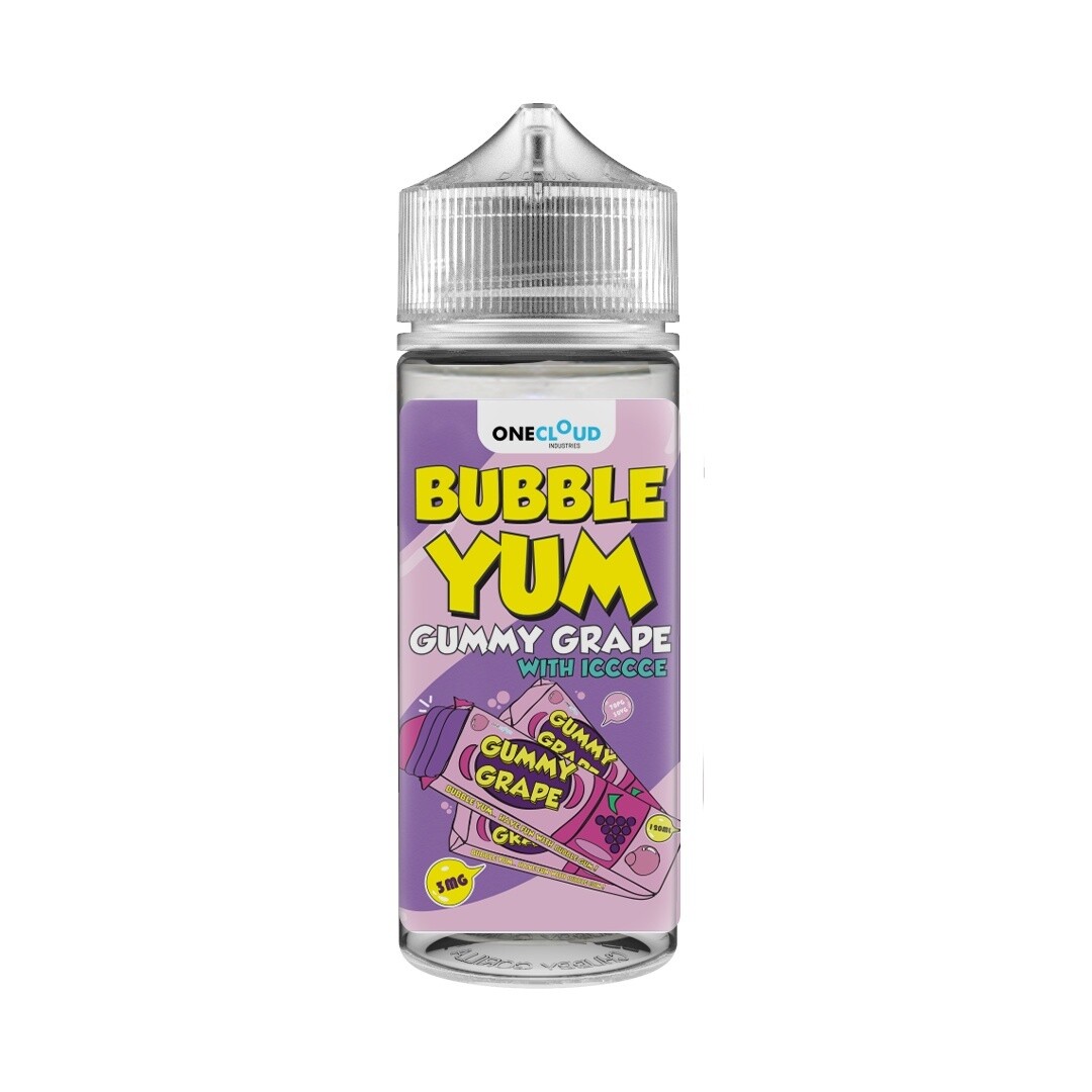 Bubble Yum Gummy Grape - 120ml - 3mg