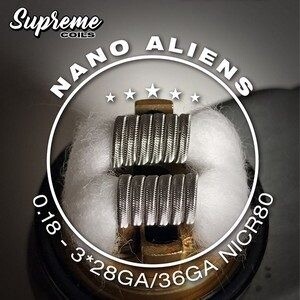 Nano Alien coils - 0.18 - 2 pack