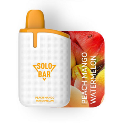 Solo Bar T7000 Peach Mango Watermelon - - 50mg - Disposable