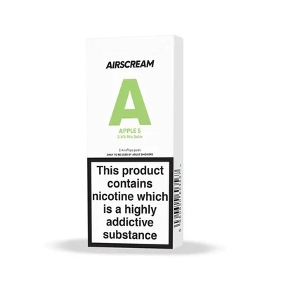 Airscream - AirsPops Pods - Apple S (3.6mg)