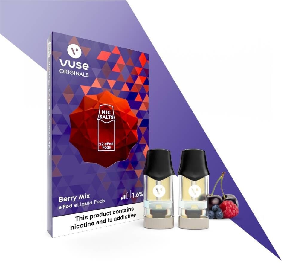 Vuse E-Pods - Berry Mix - 1.8%