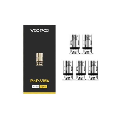 Voopoo - PnP VM6 Coil 0.15 ohm (each) [pack size 5]